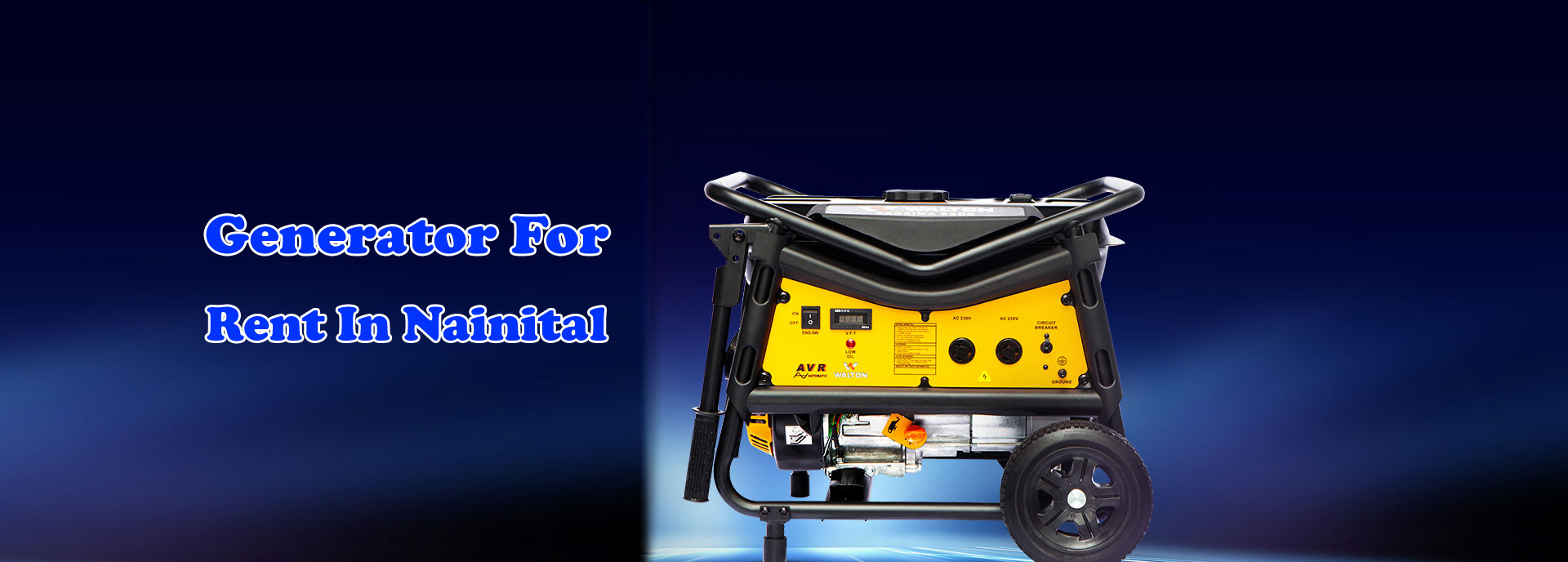 Generator For Rent In Nainital