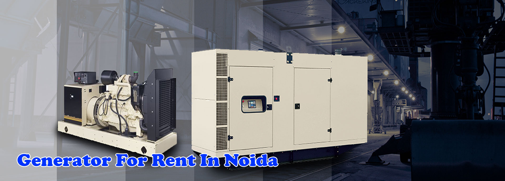 Generator For Rent In Noida