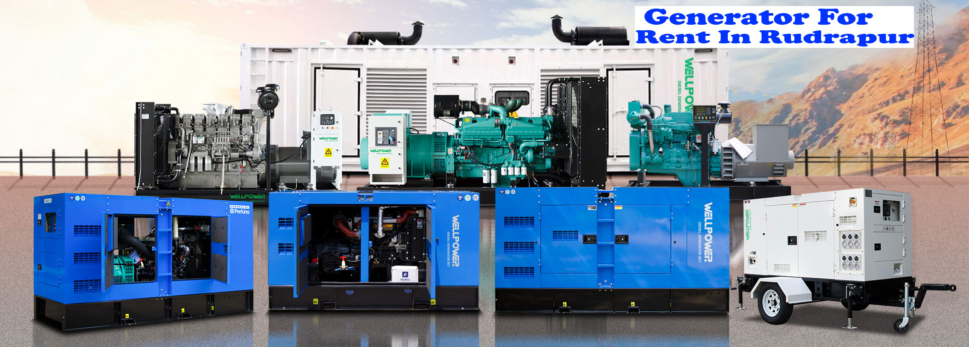 Generator For Rent In Rudrapur